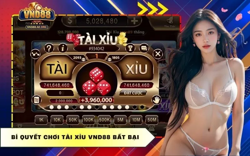 Bí quyết chơi Tài xỉu vnd88 bất bại