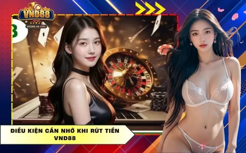 Điều kiện cần nhớ khi Rút Tiền Vnd88