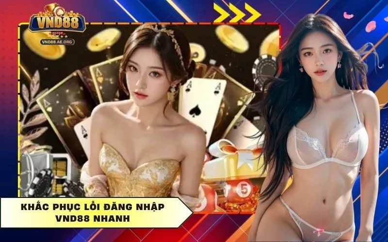 Khắc phục lỗi đăng nhập Vnd88 nhanh