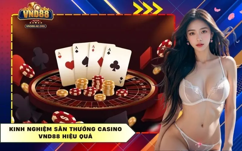 Kinh nghiệm săn thưởng Casino Vnd88 hiệu quả