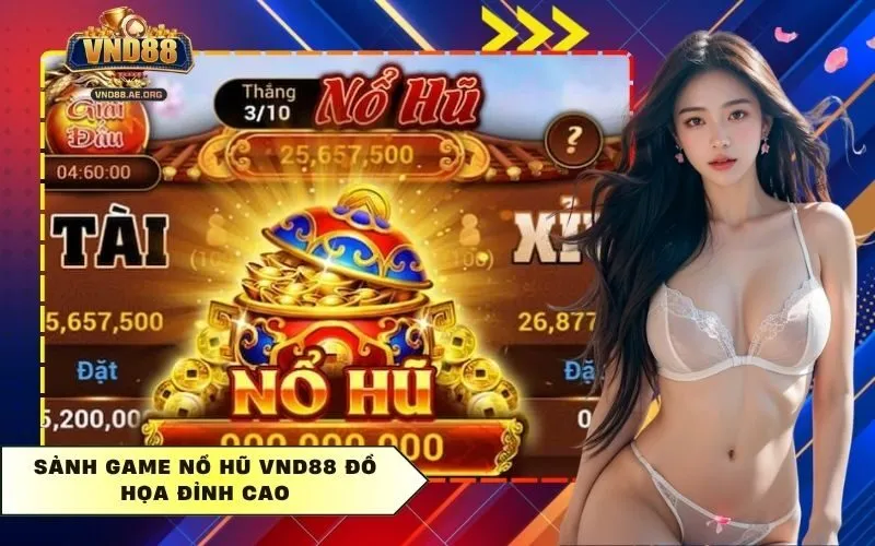 Sảnh game Nổ Hũ Vnd88 đồ họa đỉnh cao