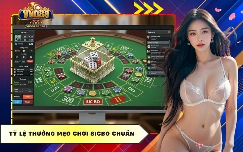 Tỷ lệ thưởng mẹo chơi sicbo chuẩn