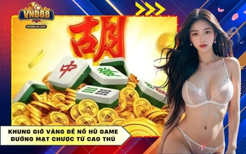 Khung giờ vàng để nổ hũ game đường mạt chược từ cao thủ