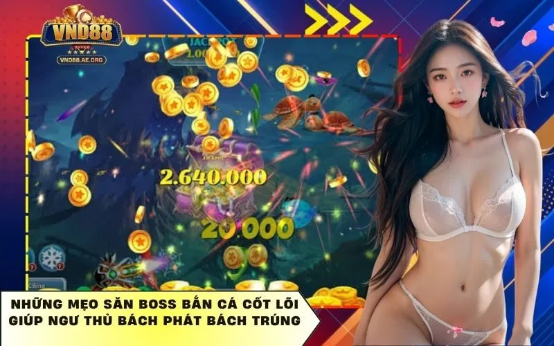 Những mẹo săn boss bắn cá cốt lõi giúp ngư thủ bách phát bách trúng